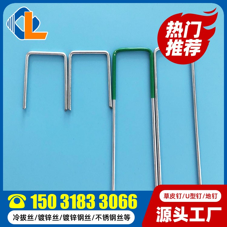 土工格柵專用釘 圓頭地釘 地釘型號 土工格柵釘子